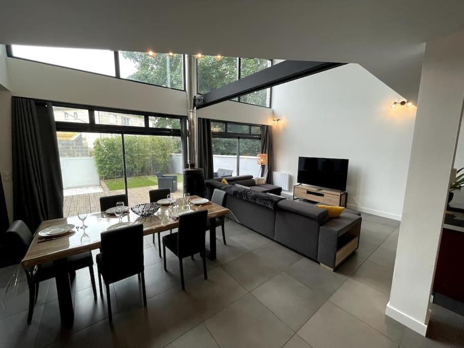 Superbe Loft Lumineux A Caen Apartment Exterior photo