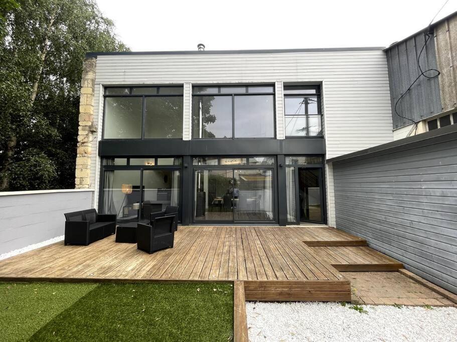 Superbe Loft Lumineux A Caen Apartment Exterior photo